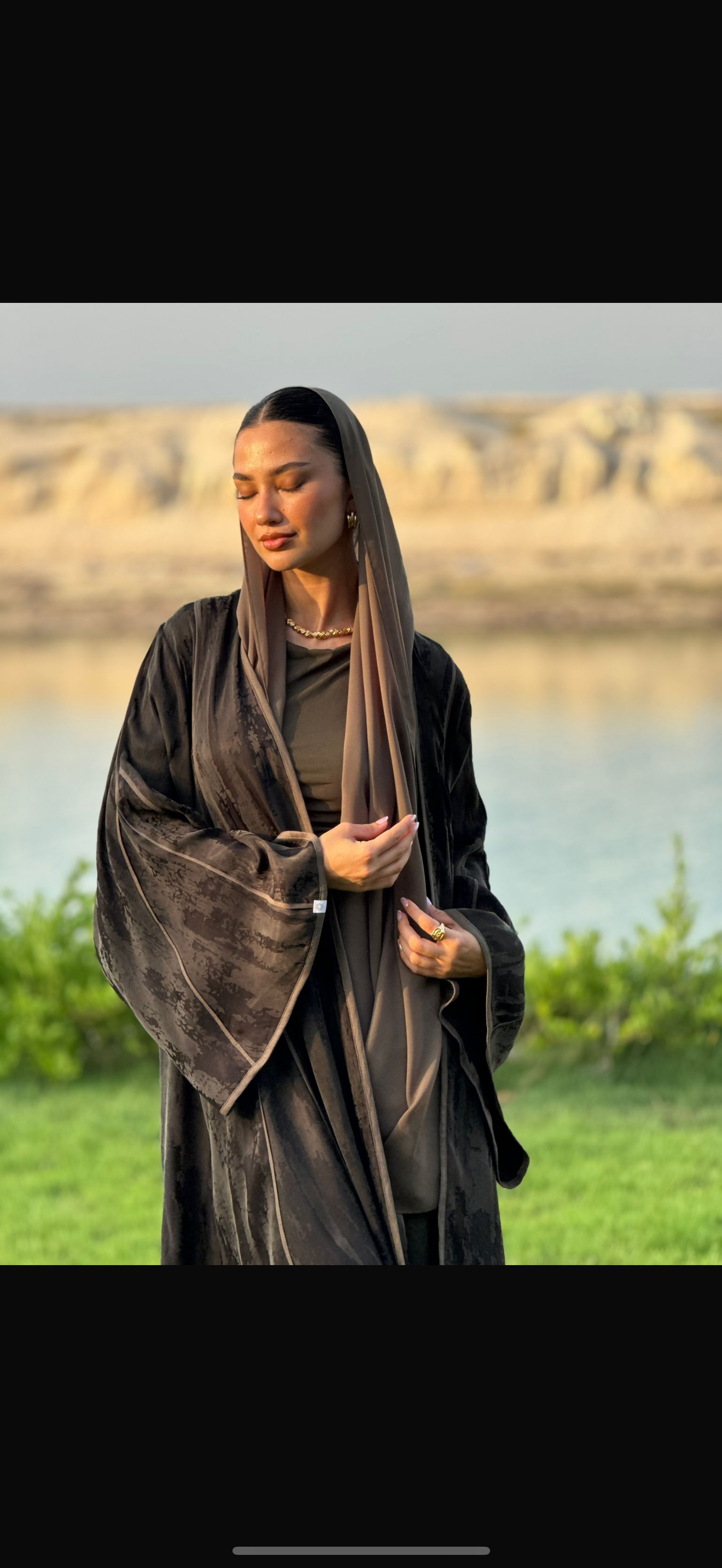 Abaya army green
