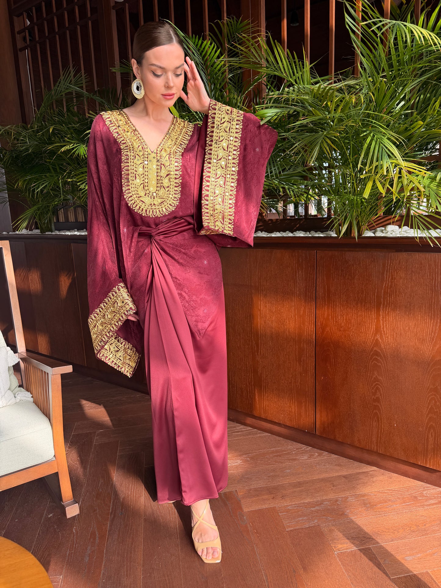 Royal Burgundy Set