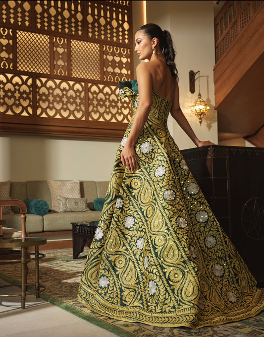 Exquisite Henna Bride Dress